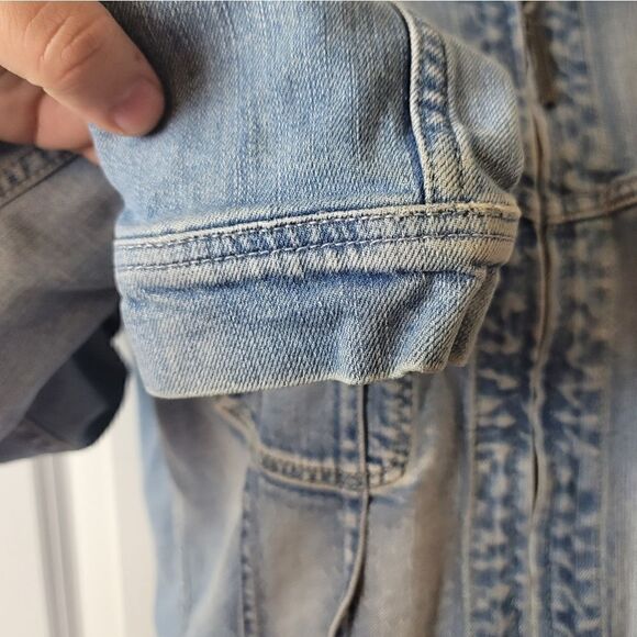 MAISON SCOTCH Distressed Denim Jacket - Picture 6 of 16